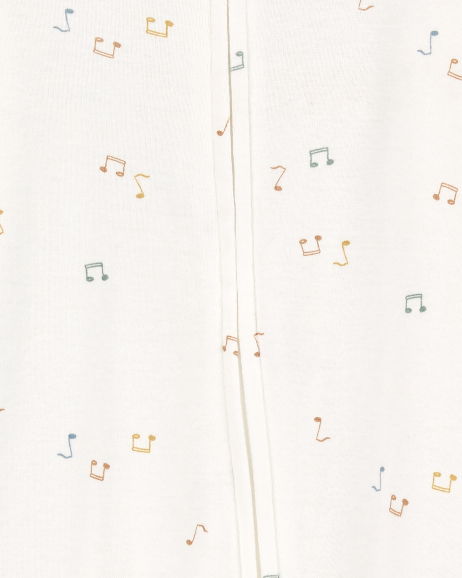 Pack dos pijamas una pieza de algodón, con pie, diseño música Pack dos pijamas una pieza de algodón, con pie, diseño música
