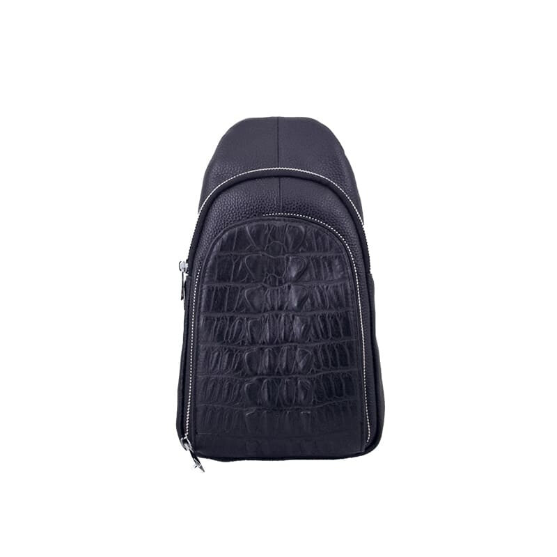 Mochilas - ACTIVE - Minimochila de Cuero de Unisex - HWL07-7702 Negro