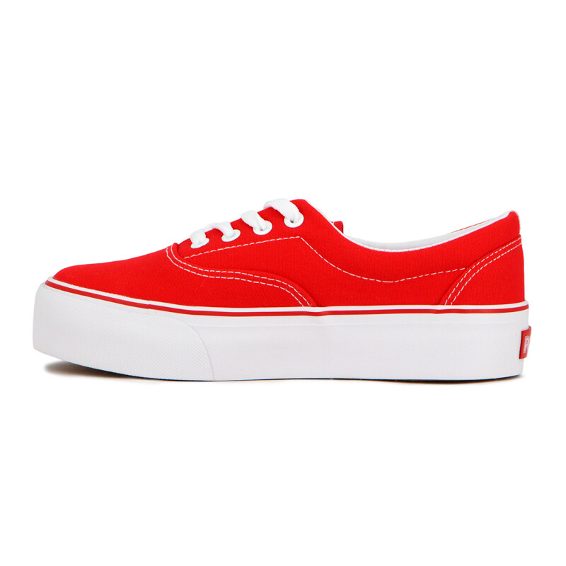 Pony Soho Canvas Platform Red Rojo