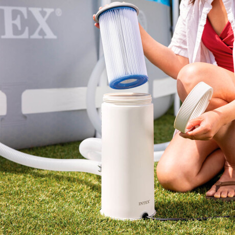 Bomba Depuradora Intex P/ Piscina 3785 L/h + Filtro C1000
