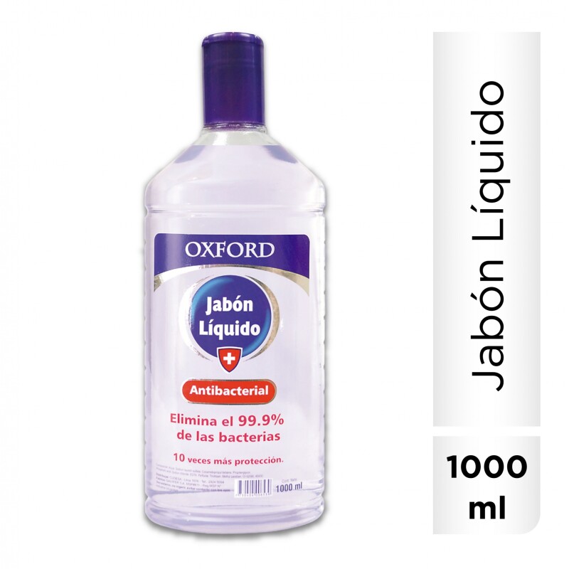 Jabón Líquido Oxford Antibacterial 1 LT
