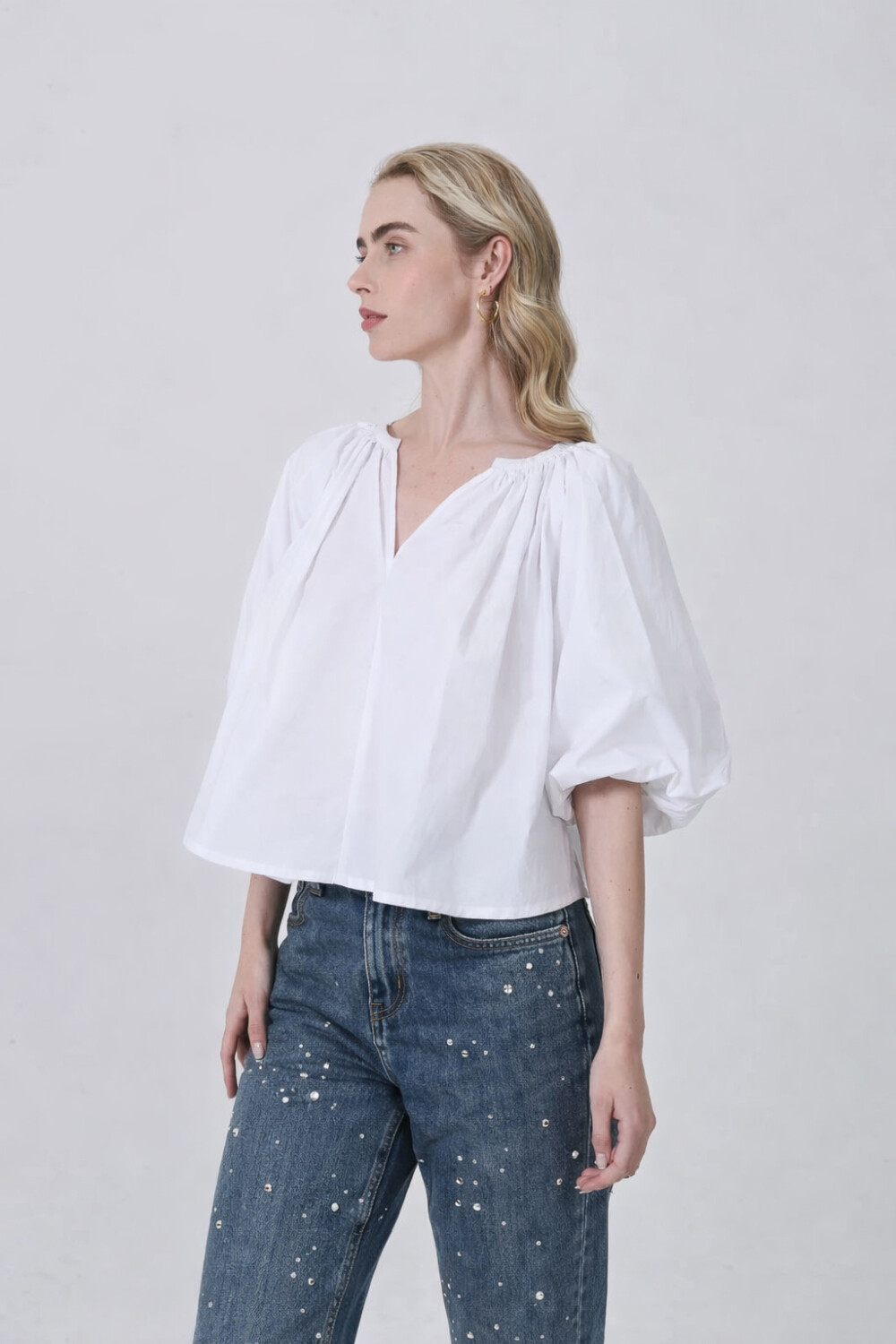 Blusa Jassi Blanco