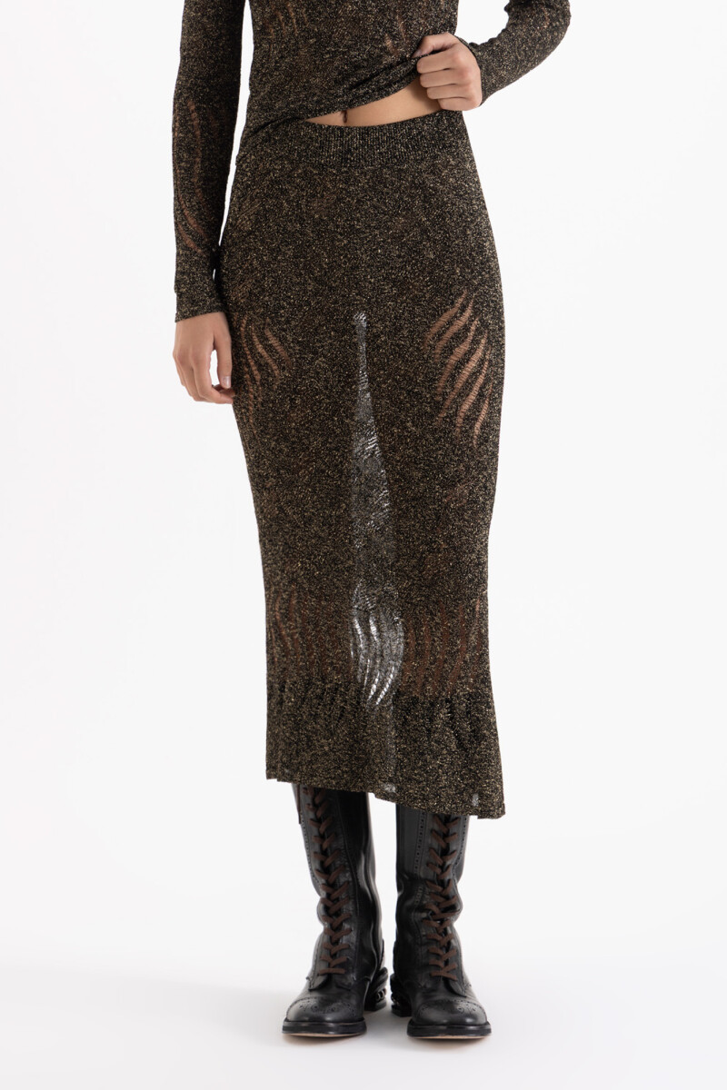 POLLERA OLIMPIA Negro