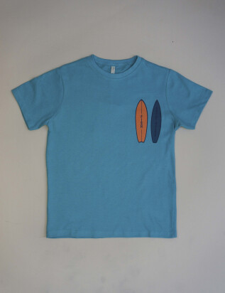 Remera Surf Turquesa