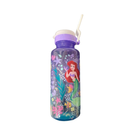 Botella Plástica Princesa Ariel 600 ml Botella Plástica Princesa Ariel 600 ml