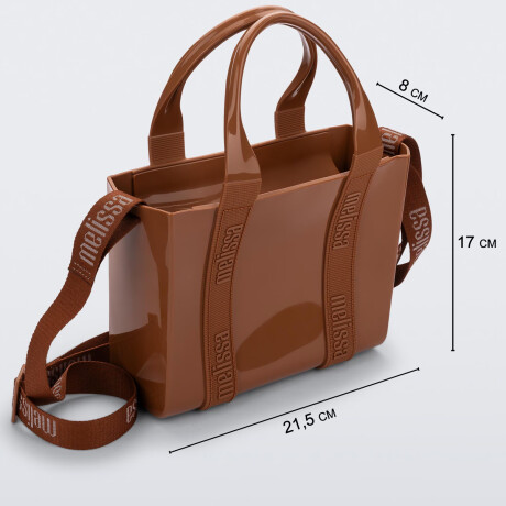 Cartera Melissa de Dama - MINI DULCE - 34413BZ50740005 MARRON OSCURO