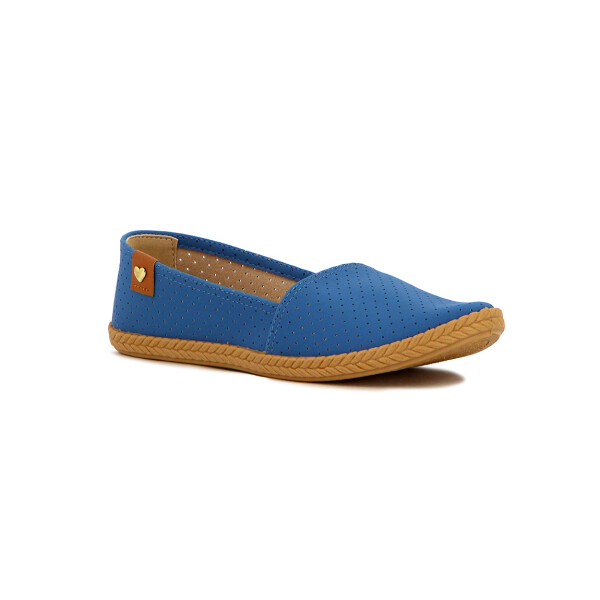 Moleca Zapatilla Casual Calada Azul