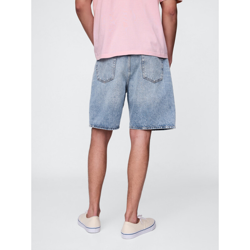 DENIM SHORT LIGHT WASH LIGHT WASH