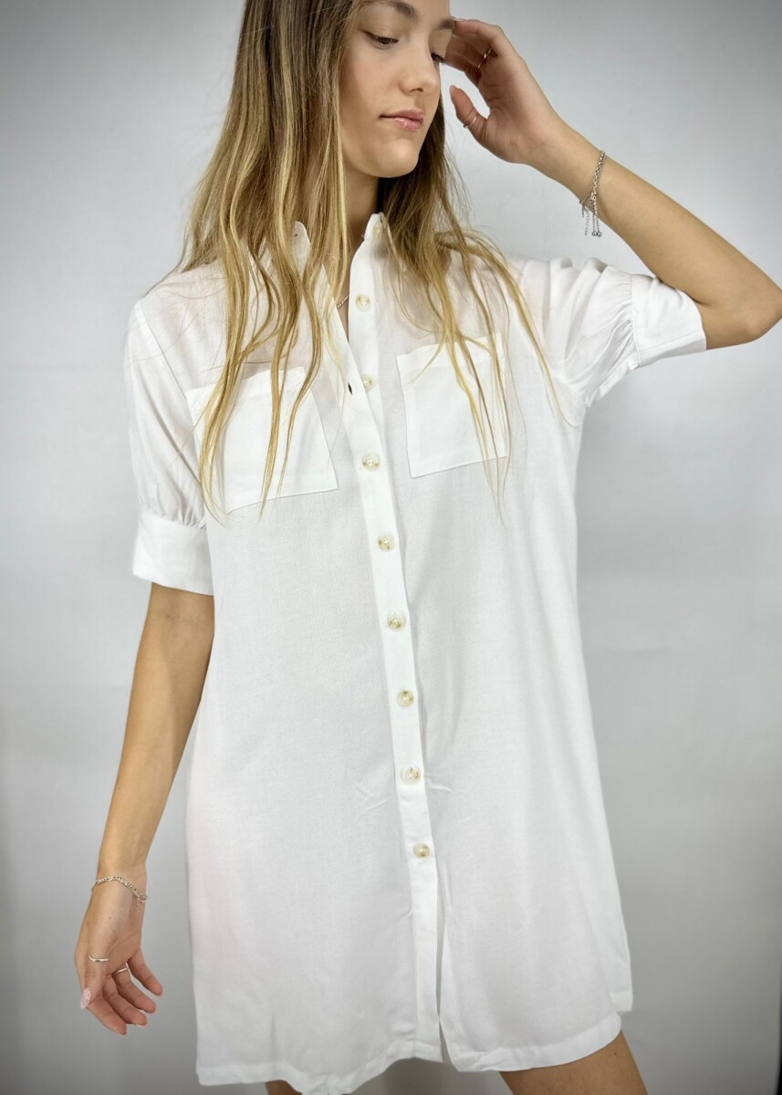 VESTIDO WANNA PENELOPE - BLANCO 