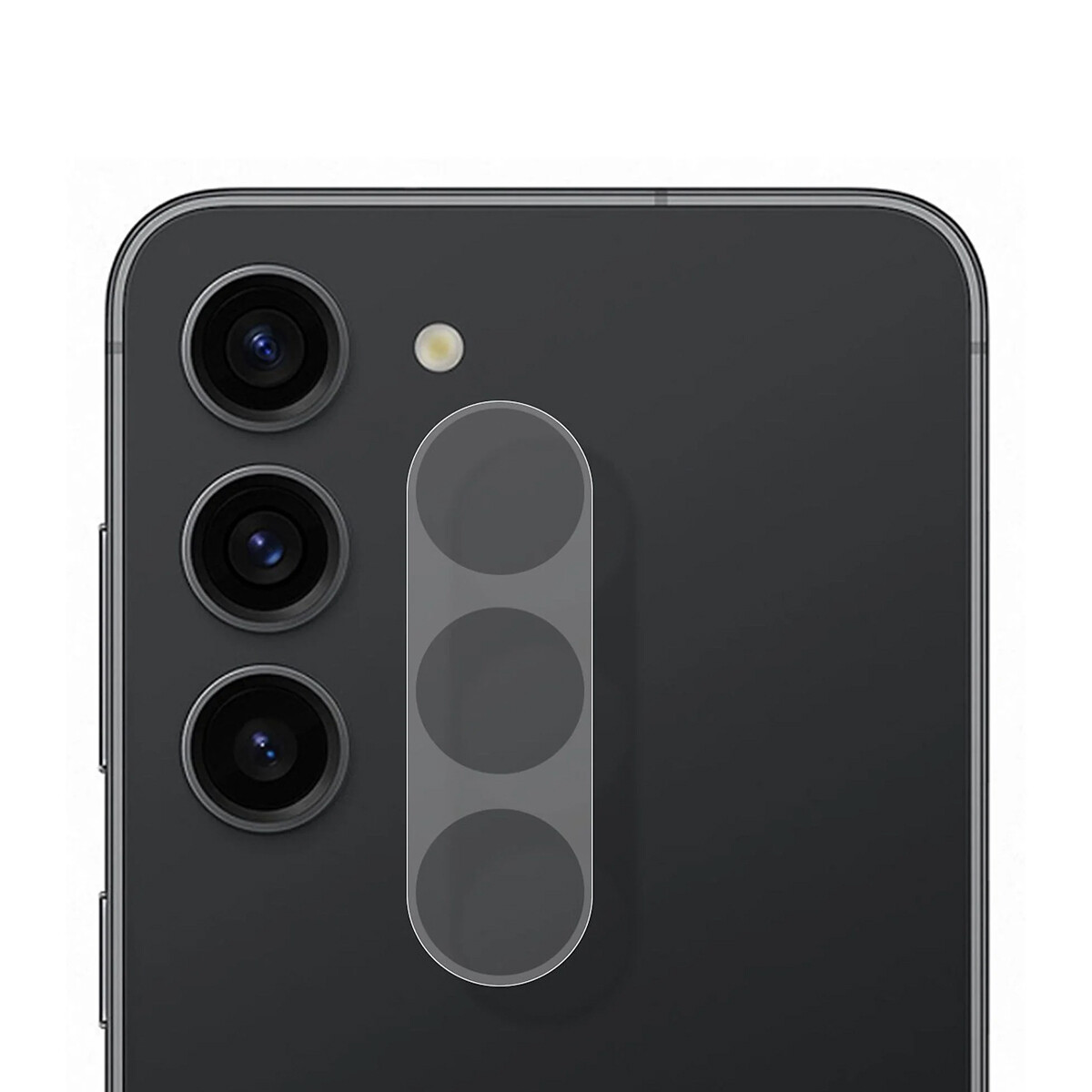 Vidrio Protector de Cámara 9H para Samsung Galaxy S23 FE - Negro 