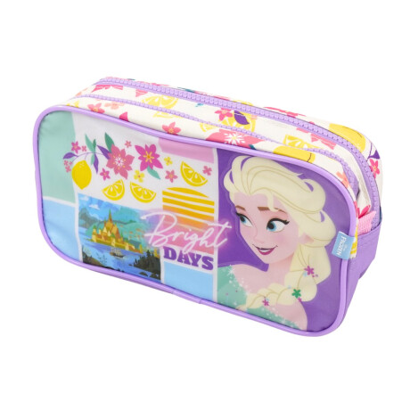 Cartuchera Frozen Elsa doble cierre Cartuchera Frozen Elsa doble cierre