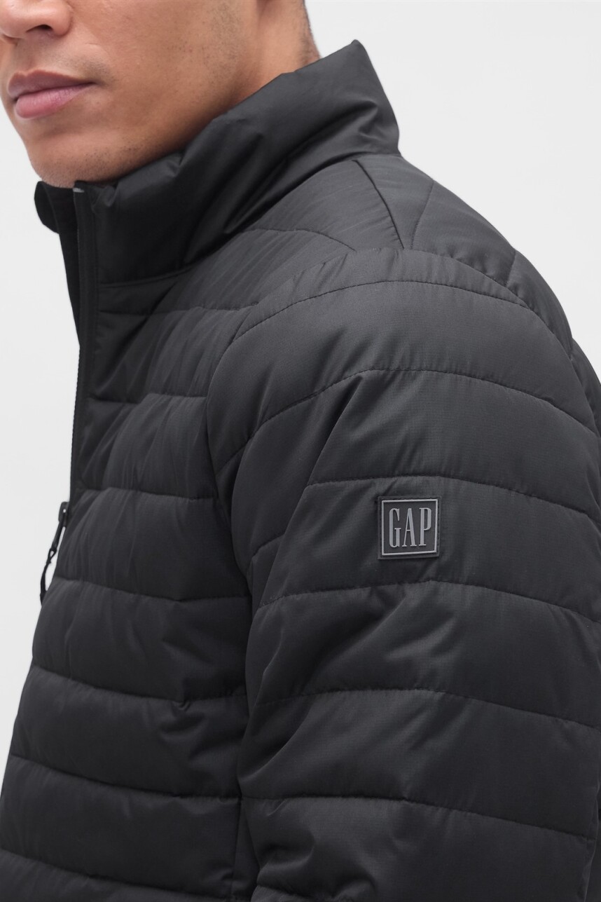 Campera Puffer Hombre Black 1