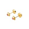 Abridores Zirconia Rosa-Oro Bajo-Zirconia Rosa-AB8020 conpiedra