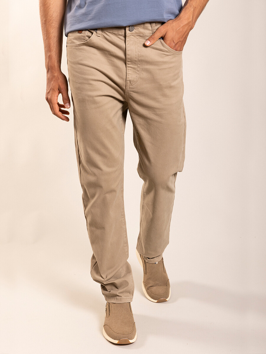 PANTALON ARCADE POLANCO - Almendra 
