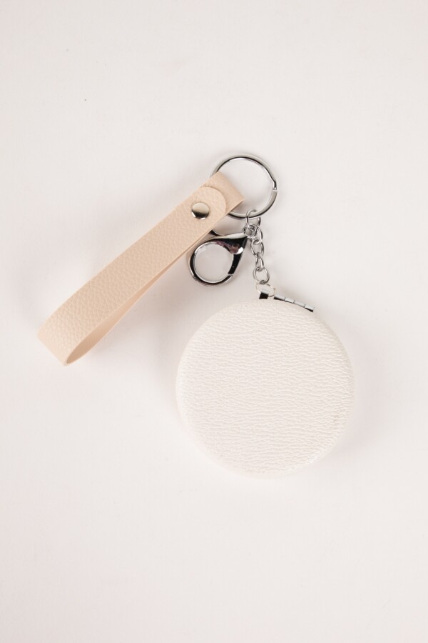 BAG CHARM MIRROR CRUDO Crudo