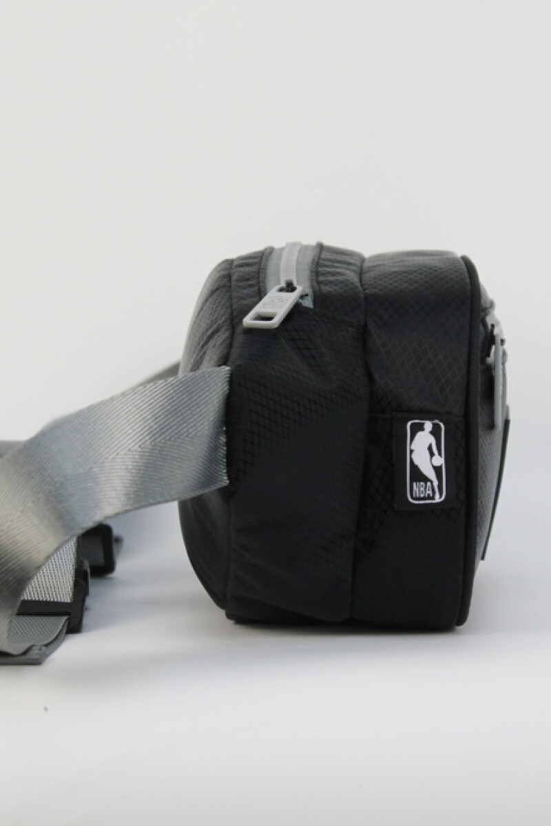 Riñonera nylon doble cierre Brooklyn Nets - NBA Negro