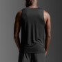 Bividi Running Aero Mesh Tank Hombre Black/silver Reflective
