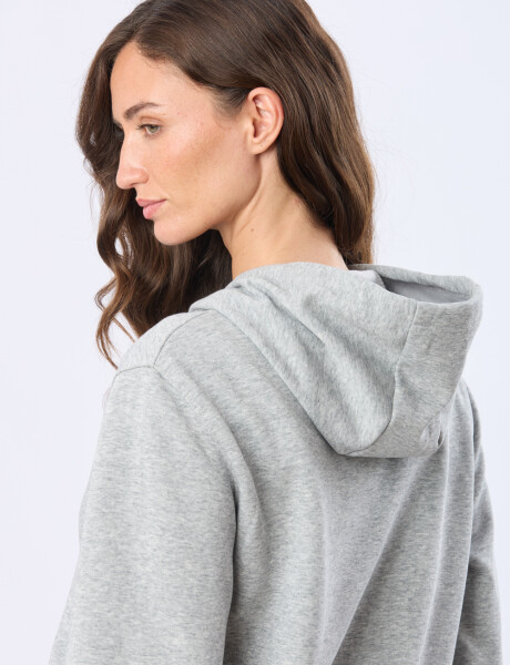 CAMPERA DE ALGODÓN CON CAPUCHA Griscla