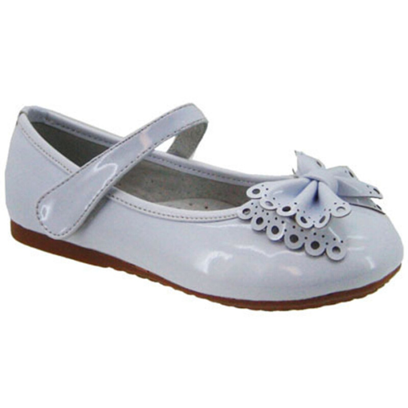 Balerinas Infantiles Croco Kids Gacela Blanco