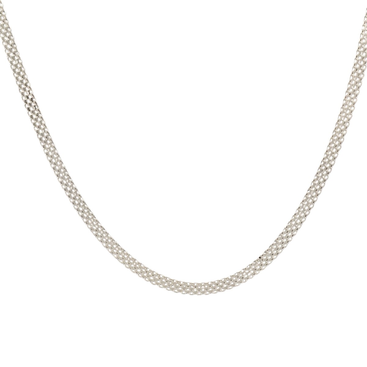 Cadena Bismark-Plata 925-Sin Piedra-CD3073 - sinpiedra 