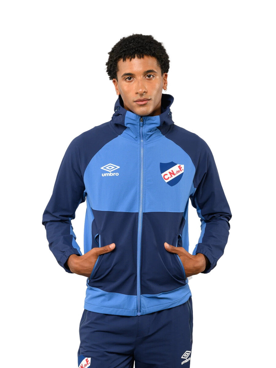 Campera Umbro Summit Hombre NU143110 - Azul-petroleo 