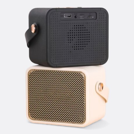 Parlante Cuadrado Beige