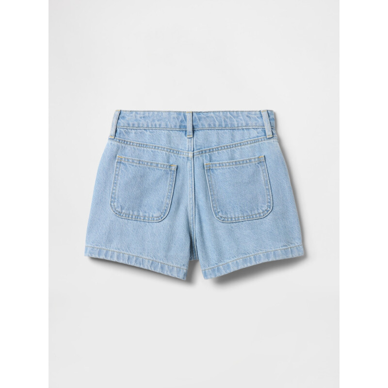 V-DENIM SKORT LIGHT WASH