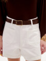 Short Tariane Blanco