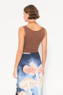 MUSCULOSA JAZZY Chocolate