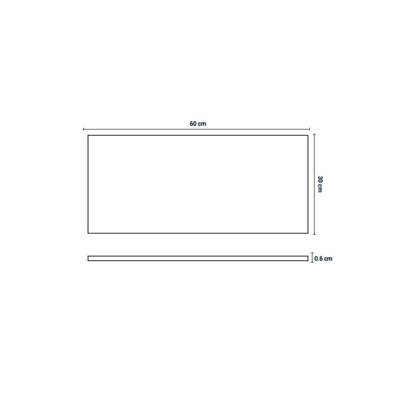 PL36018 Panel LED 18W 30X60CM Luz Cálida