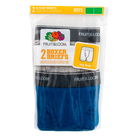 Pack X3 Boxer Fruit Of The Loom GRIS-AZUL