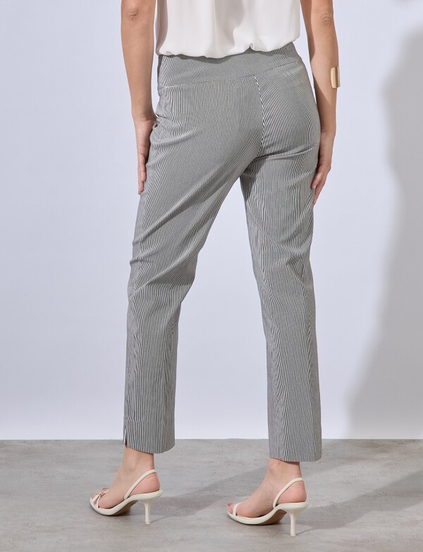 Pantalon Lineas NEGRO/BLANCO