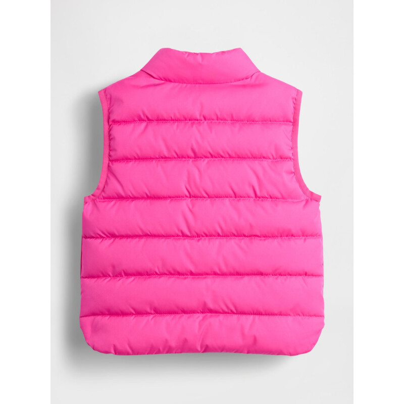 V-FRCH PUFFER VEST PHOEBE PINK