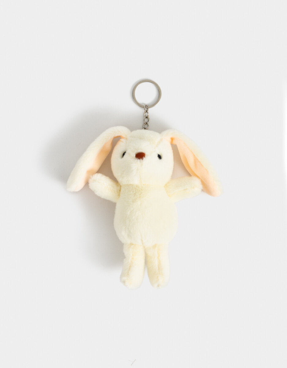 Llavero Y Charm De Conejito 