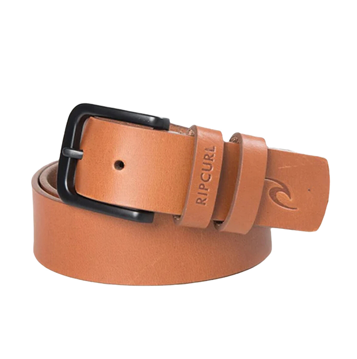 Cinto Rip Curl Cut Down Leather Belt - Marrón 