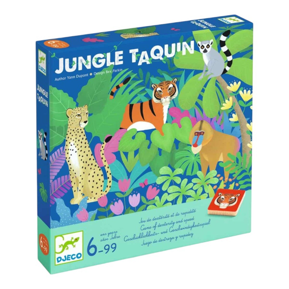 Juego De Caja Jungle Taquin 