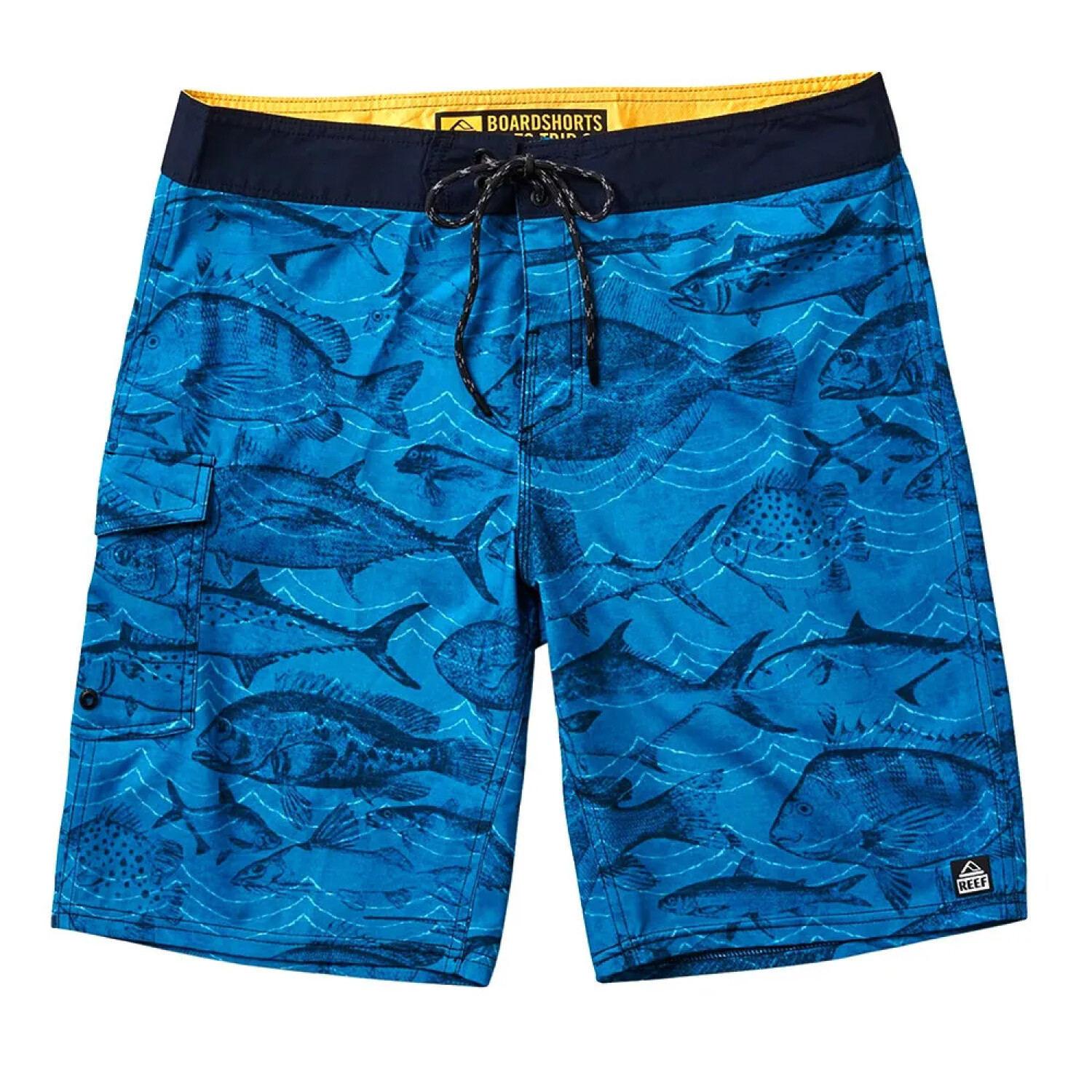 Boardshort Reef Sea Azul La Isla RACKS LTDA