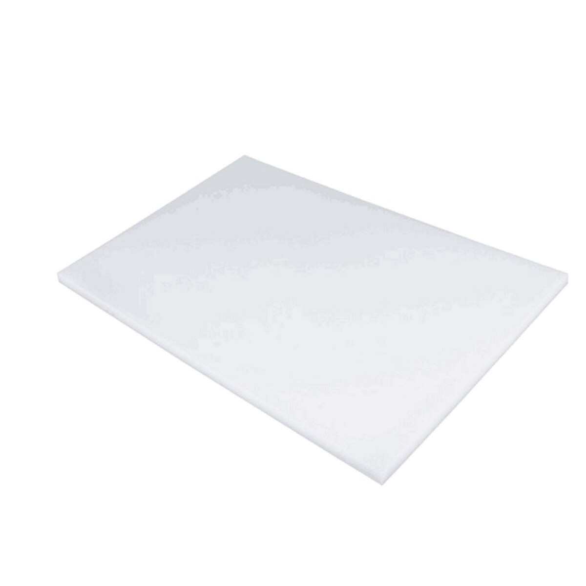 Tabla blanca picar PE 45x30x1.5 cms. 