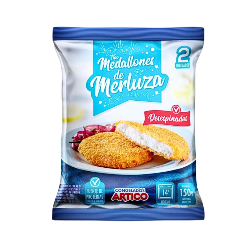Medallones de Merluza Ártico - 2 ud. Medallones de Merluza Ártico - 2 ud.