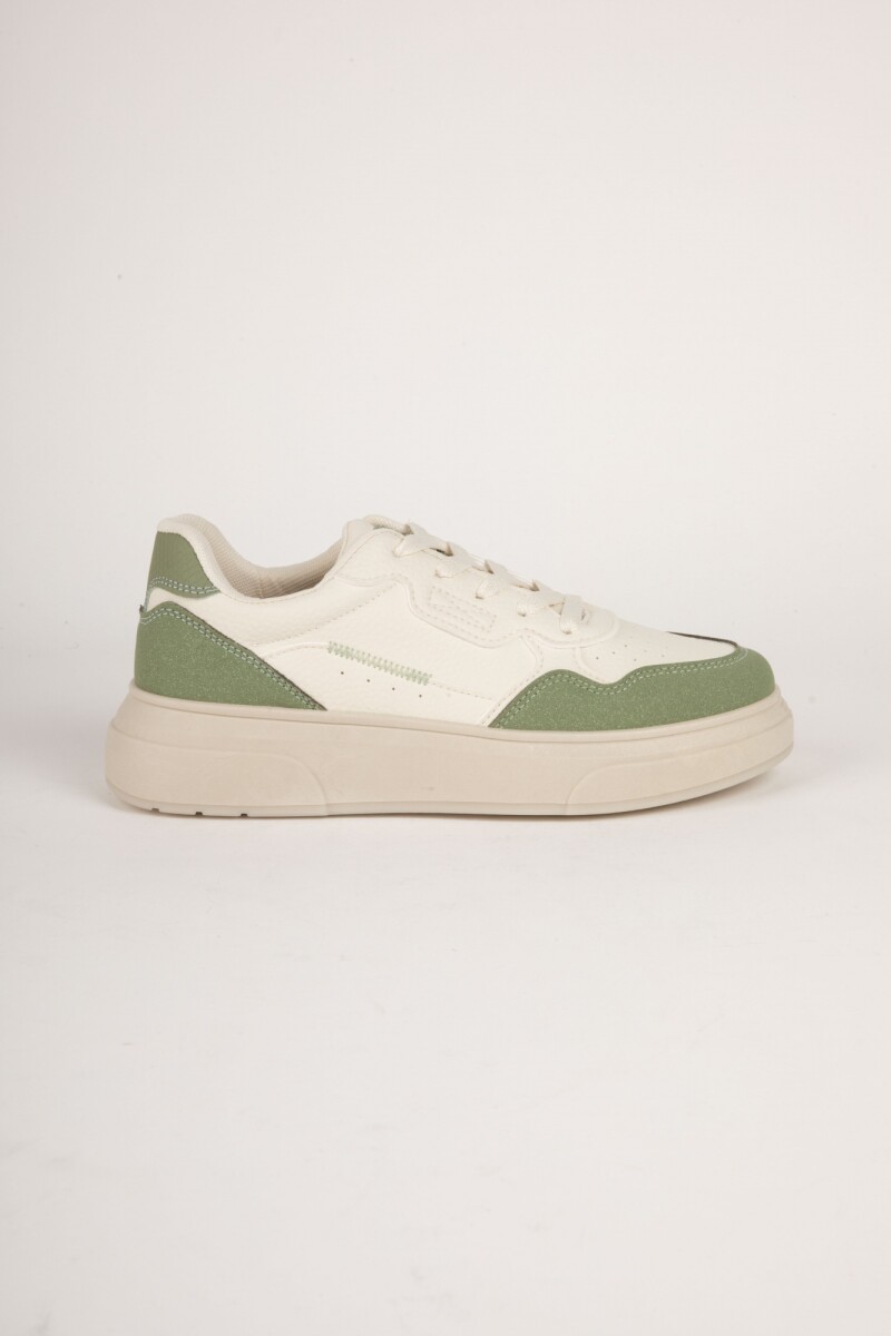 ZAPATILLA CAGLIARI - Verde Militar 