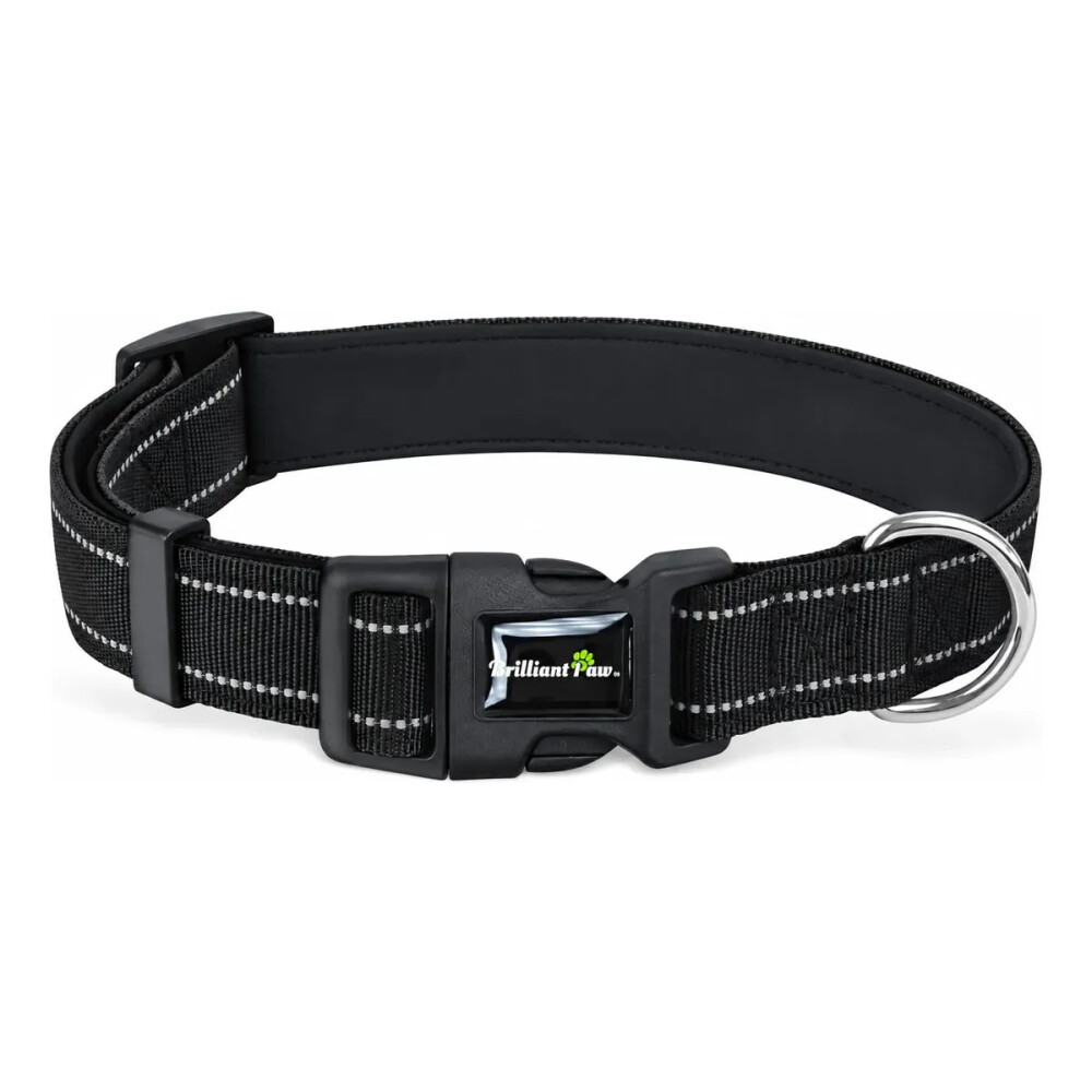 Collar Para Mascotas Talle M Refractario NEGRO
