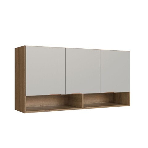 Aéreo Veneza 3 Puertas 120cm Miel/Arena Aéreo Veneza 3 Puertas 120cm Miel/Arena