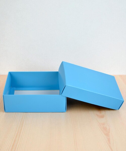 Caja Rectangular 8x12x4,5 cm CELESTE