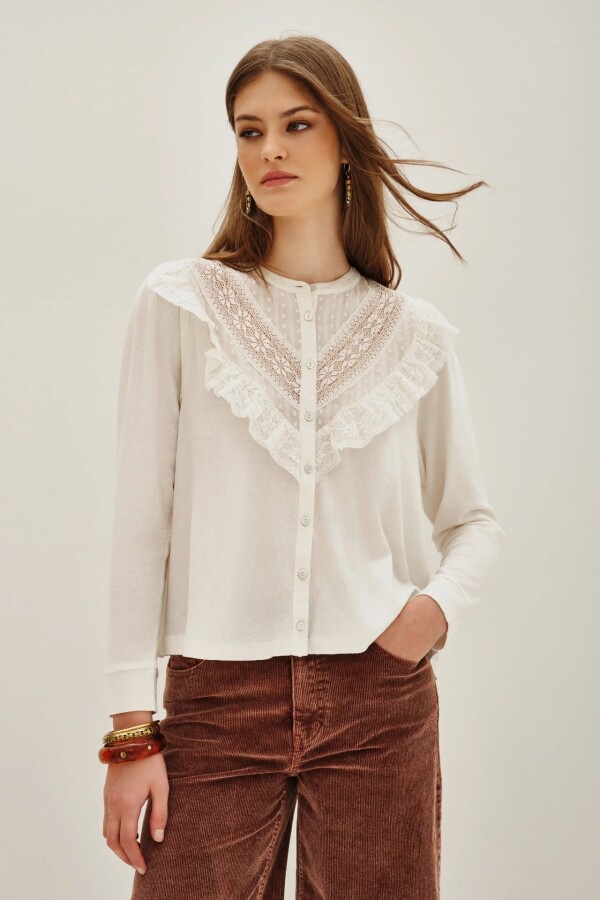 Camisa Bassa Long Crudo