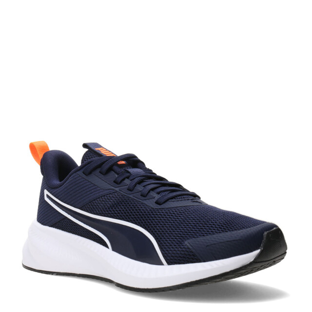 Championes de Niños Puma Flyer Lite 4 Junior Azul - Blanco