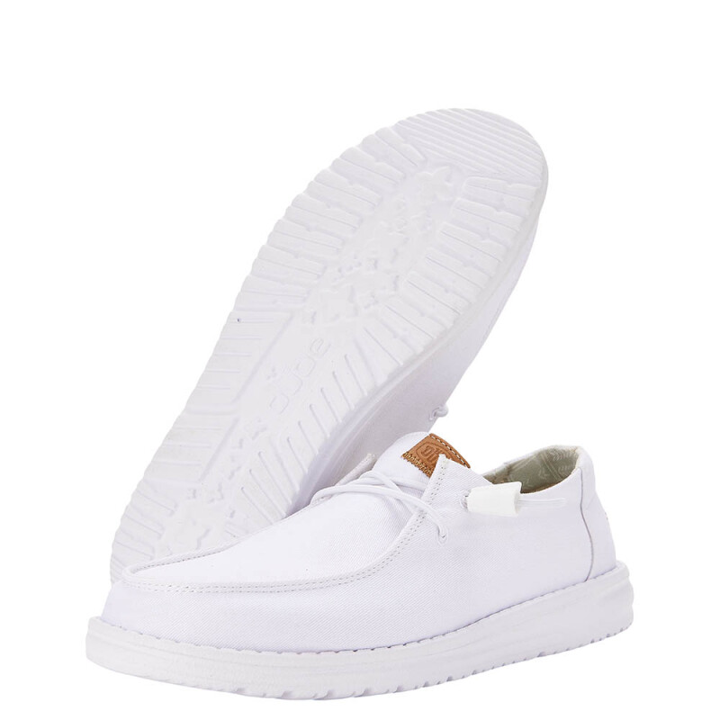 Wendy Stretch Canvas - Mujer White