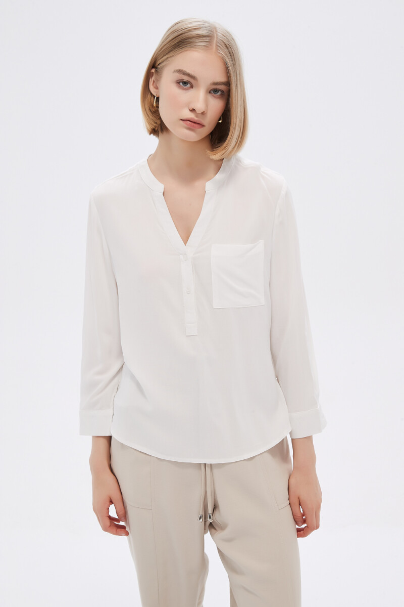Blusa Au - Marfil / Off White 