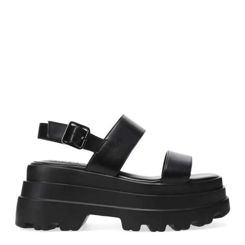 Sandalia de Mujer Miss Carol LURIX con plataforma Negro
