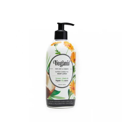 Leche Humectante De Coco Y Caléndula Veganis 500ml Leche Veganis Coco Y Calendula