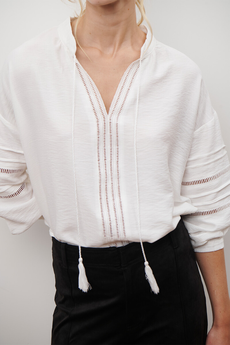 CAMISA SOLEDAD BLANCO